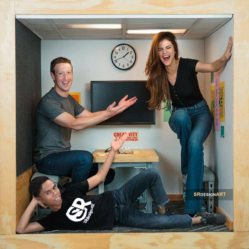 Bằng hành động này, chàng trai chỉ ngồi một chỗ cũng được đóng chung phim với hàng loạt siêu sao