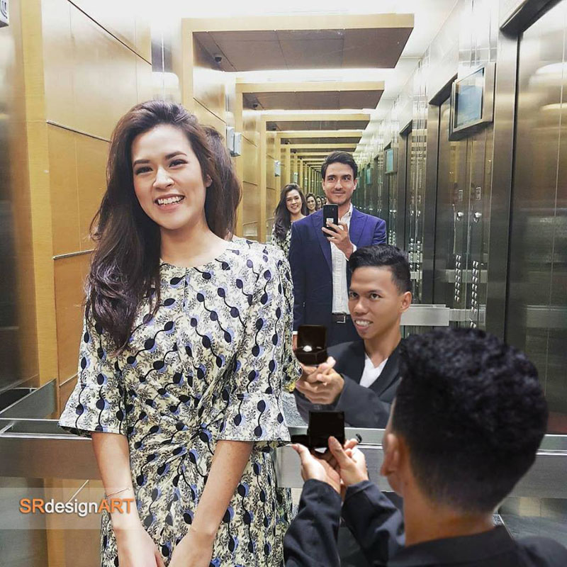 Bằng hành động này, chàng trai chỉ ngồi một chỗ cũng được đóng chung phim với hàng loạt siêu sao