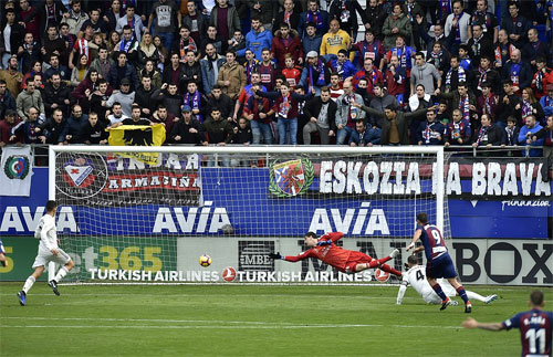 Real Madrid thảm bại trên sân của Eibar