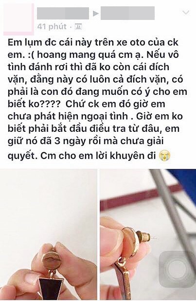 Phá án ngoại tình chỉ từ một chiếc khuyên tai, nữ thám tử khiến hội anh em dựng tóc gáy vì quá chuyên nghiệp Phá án ngoại tình chỉ từ một chiếc khuyên tai, nữ thám tử khiến hội anh em dựng tóc gáy vì quá chuyên nghiệp