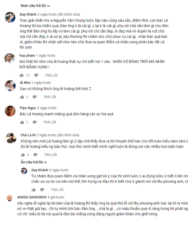 Lê Hoàng bị chỉ trích vì thái độ gay gắt: Tôi rất chúc mừng vì chị Vân Hugo đã li dị chồng