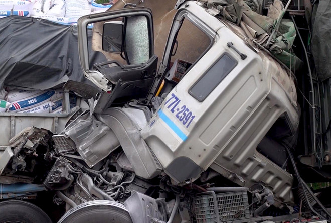 Tai nạn chết người trên cao tốc Đà Nẵng - Quảng Ngãi