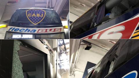 CĐV bạo động, tấn công cầu thủ Boca, Superclasico lại hoãn