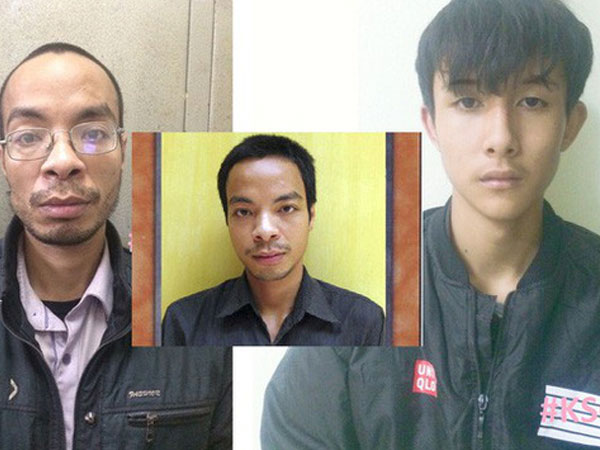 Thánh Phồng Tôm và nam thanh niên 18 tuổi bị công an bắt quả tang trộm nắp ốp cột đèn