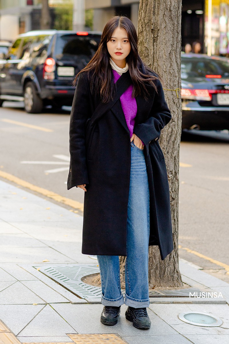 Street style giới trẻ Hàn tuần qua chính là từ điển lên đồ chuẩn cho những nàng thích kiểu mì ăn liền