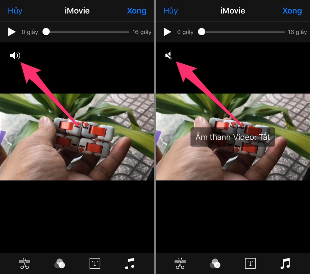 Cách chèn nhạc vào video trên iPhone