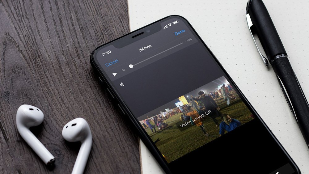 Cách chèn nhạc vào video trên iPhone
