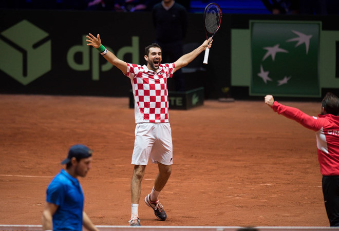 Hạ Pháp, Croatia vô địch Davis Cup