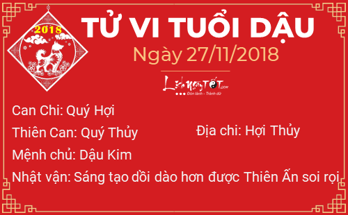 Tử vi Thứ 3 ngày 27/11/2018 của 12 con giáp: Ngọ túi tiền rủng rỉnh, Sửu cẩn thận bị hãm hại