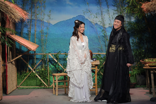 Thúy Ngân làm bạn gái Trường Giang, xuất sắc giành cup Ơn giời