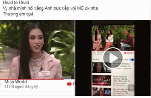Á khôi Áo dài thấy xấu hổ vì Tiểu Vy nói tiếng Anh dở tại Miss World 2018?