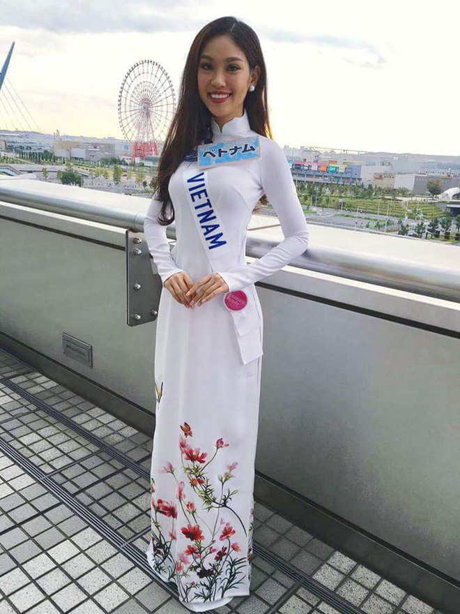 Á khôi Áo dài thấy xấu hổ vì Tiểu Vy nói tiếng Anh dở tại Miss World 2018?