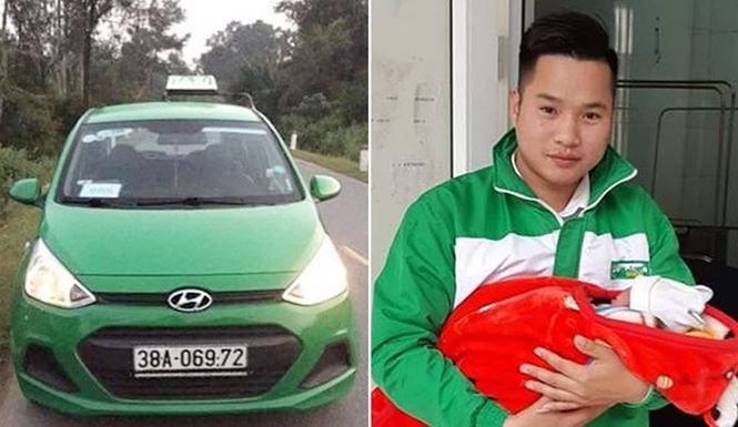 Hành trình của hai em bé chào đời trên taxi trong bão số 9