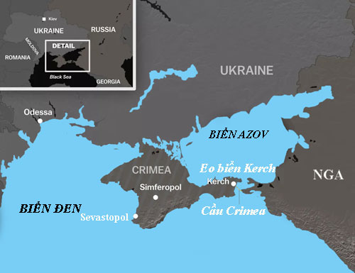 Chiến tranh khó bùng phát giữa Nga và Ukraine sau vụ bắt tàu chiến