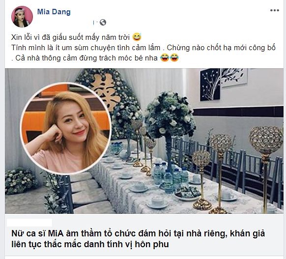 Hé lộ danh tính bạn trai thiếu gia vừa bí mật tổ chức lễ ăn hỏi với nữ ca sĩ MiA