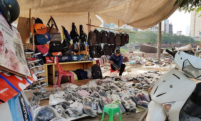 Xoá sổ chợ tạm Ngã Tư Sở