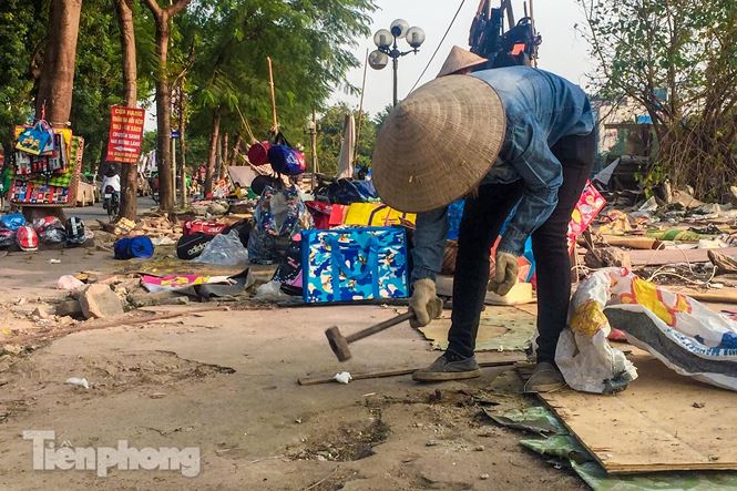 Xoá sổ chợ tạm Ngã Tư Sở