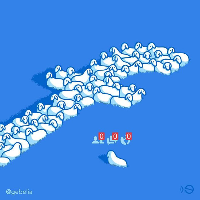 Loạt tranh về mặt trái đáng sợ của cuộc sống hiện đại