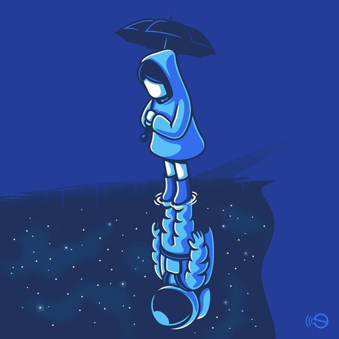 Loạt tranh về mặt trái đáng sợ của cuộc sống hiện đại