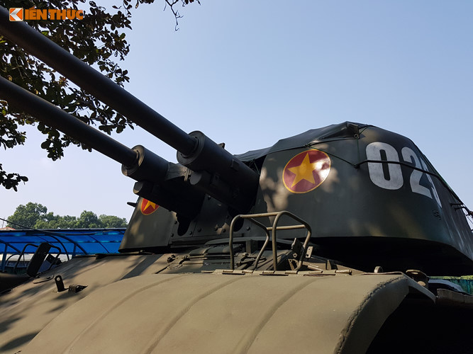 Uy lực pháo phòng không tự hành mạnh nhất Việt Nam