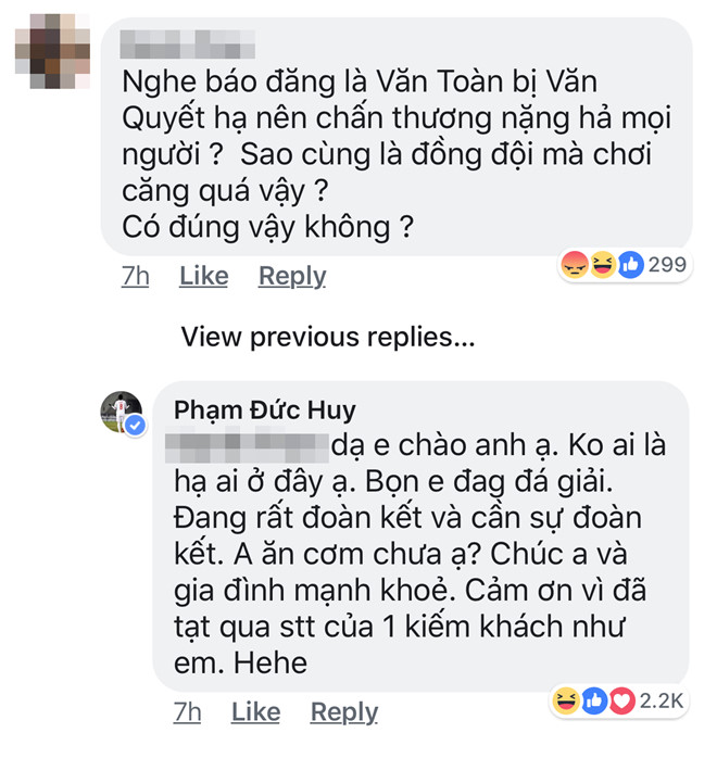 Phạm Đức Huy xóa tan tin đồn nội bộ tuyển Việt Nam có hiềm khích