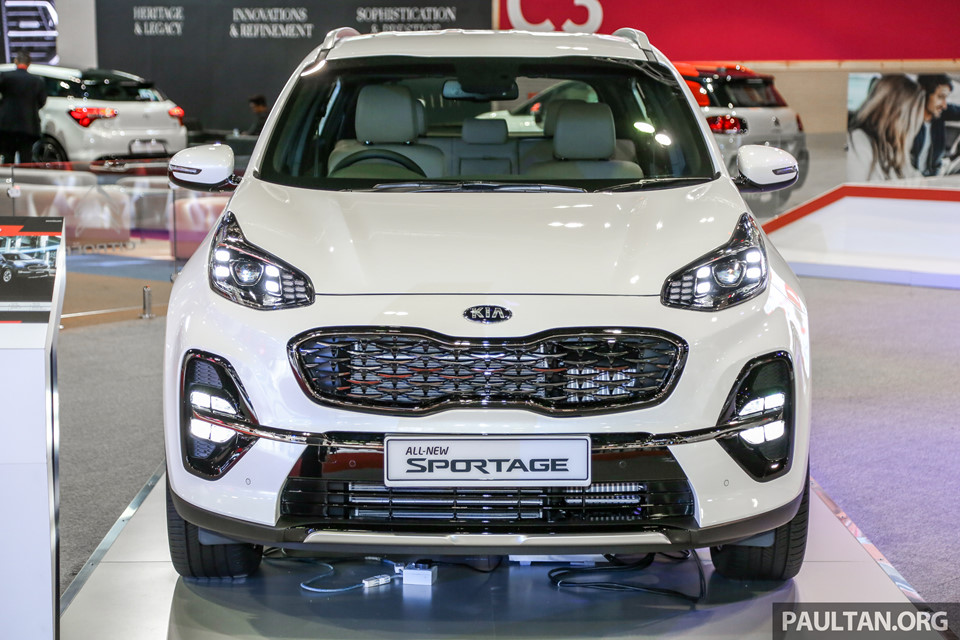 Cận cảnh Kia Sportage 2019 bản GT-Line tại Malaysia