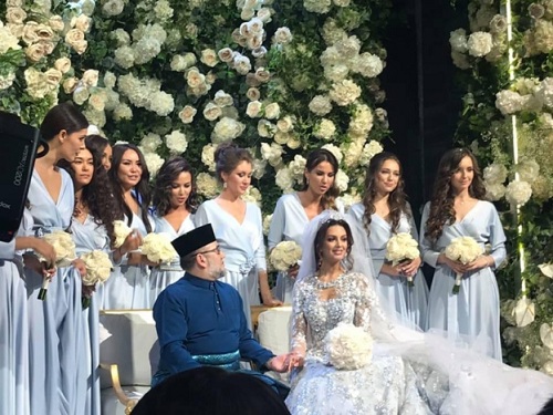 Quốc vương Malaysia kết hôn với hoa khôi Nga