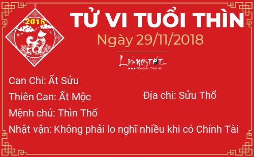 Tử vi Thứ 5 ngày 29/11/2018 của 12 con giáp: Sửu trúng quả đậm, Tị bị Thương Quan gây rắc rối