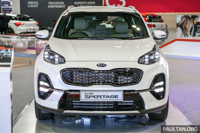 Ảnh thực tế Kia Sportage 2019 vừa ra mắt thị trường Đông Nam Á