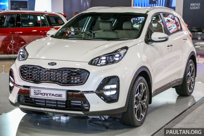 Ảnh thực tế Kia Sportage 2019 vừa ra mắt thị trường Đông Nam Á