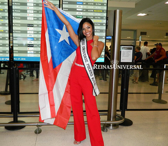 Dàn người đẹp Hoa hậu Hoàn vũ 2018 lên đường đến Thái Lan