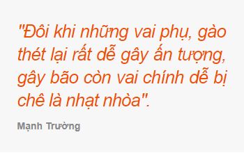 Mạnh Trường: Nếu chỉ có mã đẹp trai, khán giả chán tôi lâu rồi