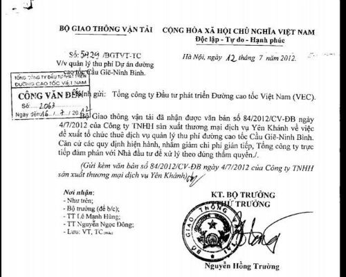 Ai tiếp tay cho bà chủ 8X Vũ Thị Hoan trong thương vụ thu phí cao tốc Cầu Giẽ - Ninh Bình?