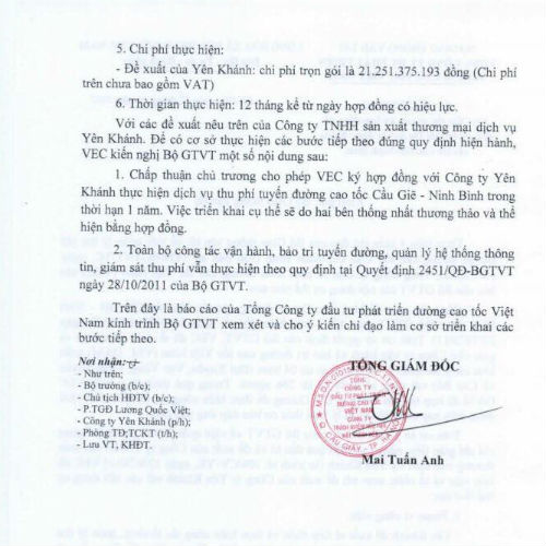 Ai tiếp tay cho bà chủ 8X Vũ Thị Hoan trong thương vụ thu phí cao tốc Cầu Giẽ - Ninh Bình?