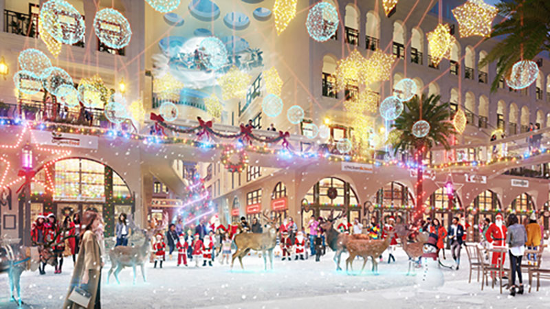 Con phố mô phỏng hổ báo chạy nhảy, cá heo bơi lội giữa Sài Gòn