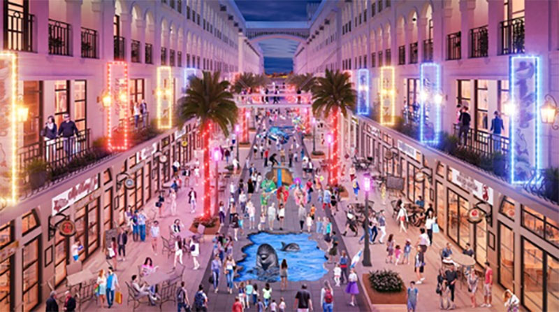 Con phố mô phỏng hổ báo chạy nhảy, cá heo bơi lội giữa Sài Gòn