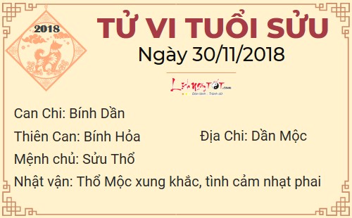 Tử vi thứ 6 ngày 30/11/2018 của 12 con giáp: Mão muốn gì được nấy, Thân bị kẻ thứ 3 chen chân Tử vi thứ 6 ngày 30/11/2018 của 12 con giáp: Mão muốn gì được nấy, Thân bị kẻ thứ 3 chen chân