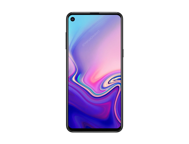 Galaxy S10 với thiết kế lỗ khuyên dần hiện hình qua Galaxy A8s