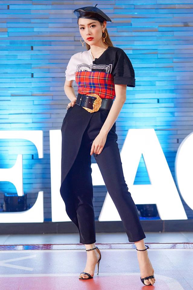 Những set đồ hiệu của Minh Hằng trên ghế nóng The Face 2018