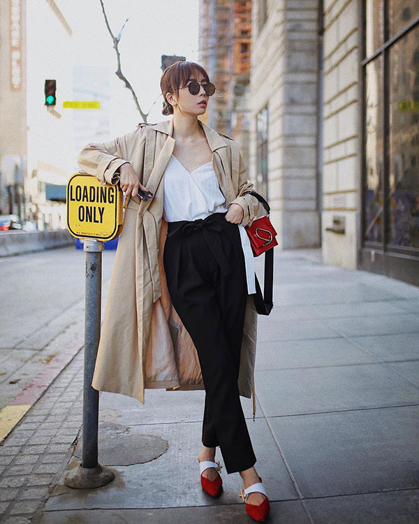 Muốn ăn gian chiều cao khi diện đồ ngày đông, bạn sẽ cần đến chiếc quần cạp cao tít cùng 3 cách mix&match; sau