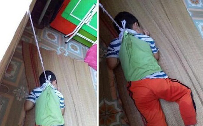 Hai cô giáo thừa nhận buộc dây vào người bé trai 4 tuổi cột lên cửa sổ ở Nam Định