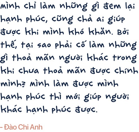 Đào Chi Anh: Mình có thể phá sản và mất hết tất cả, nhưng quan trọng nhất là mình vẫn tồn tại, vẫn còn gia đình và có trí tuệ để tìm một con đường khác