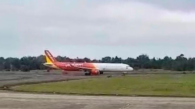 Đã tìm thấy một chiếc lốp máy bay Vietjet bị rơi tại Buôn Ma Thuột