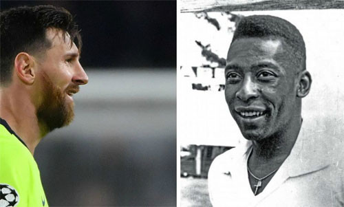 Messi chỉ kém Pele thành tích ghi bàn cho một CLB