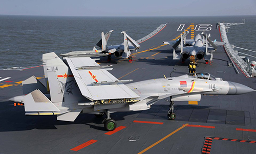 Tàu sân bay Trung Quốc hứng đòn vì chiến tranh thương mại với Mỹ