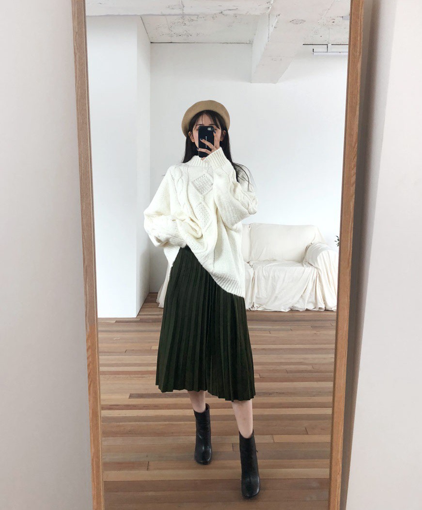 Sở hữu đôi chân cột đình cũng không thành vấn đề nếu các nàng biết 3 mẫu chân váy vừa điệu vừa nịnh dáng này