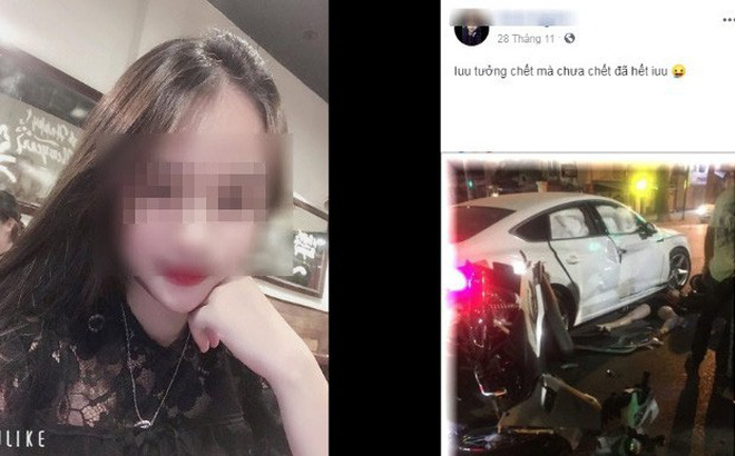 Vụ tai nạn kinh hoàng giữa Audi và 2 xe máy: Cô gái 18 tuổi tử vong thông minh, xinh đẹp, sắp đi du học