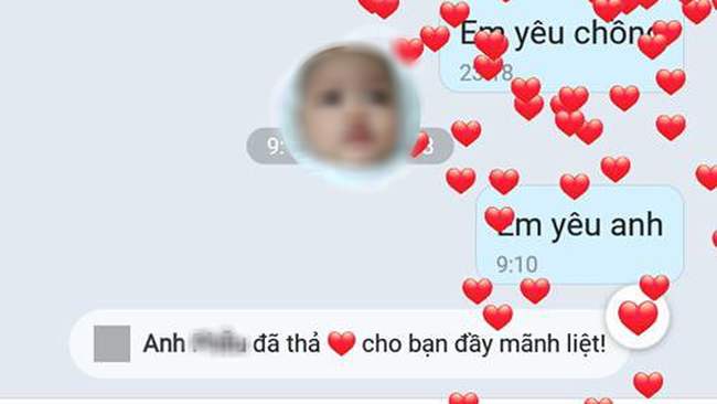 Cười bò với phản ứng của chồng khi nhận được lời yêu thương từ vợ bỉm sữa