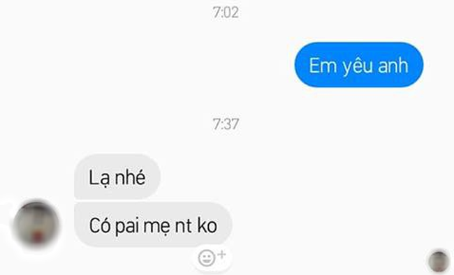 Cười bò với phản ứng của chồng khi nhận được lời yêu thương từ vợ bỉm sữa