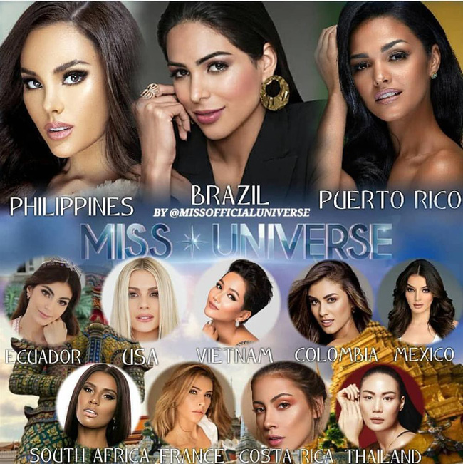 HHen Niê đại phá các bảng xếp hạng nhan sắc tại Miss Universe 2018
